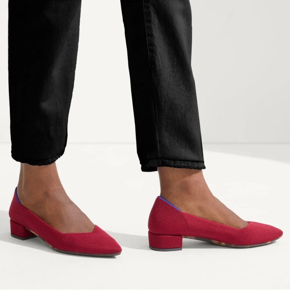 Rothy's The High Point, Autumn Red Size 9women NWT - Picture 2 of 12